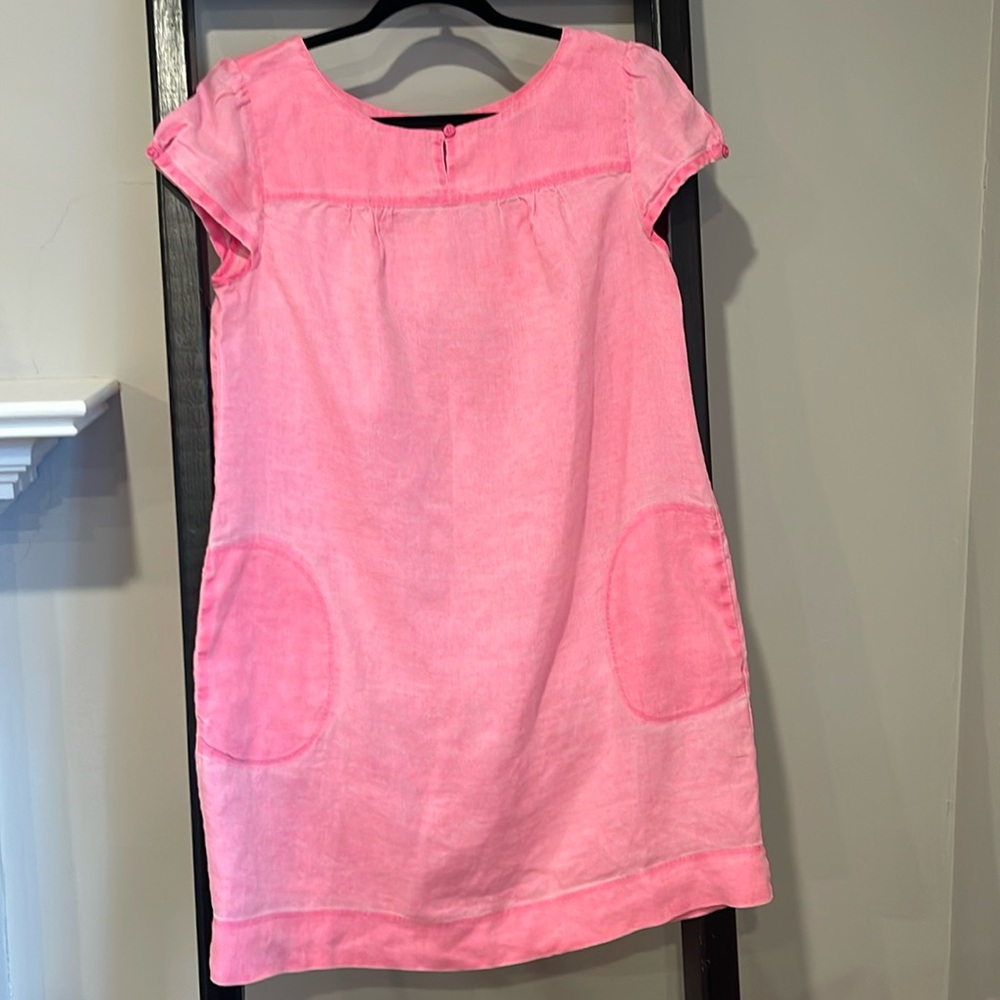 Vineyard Vines linen pink dress/beach cover up size M